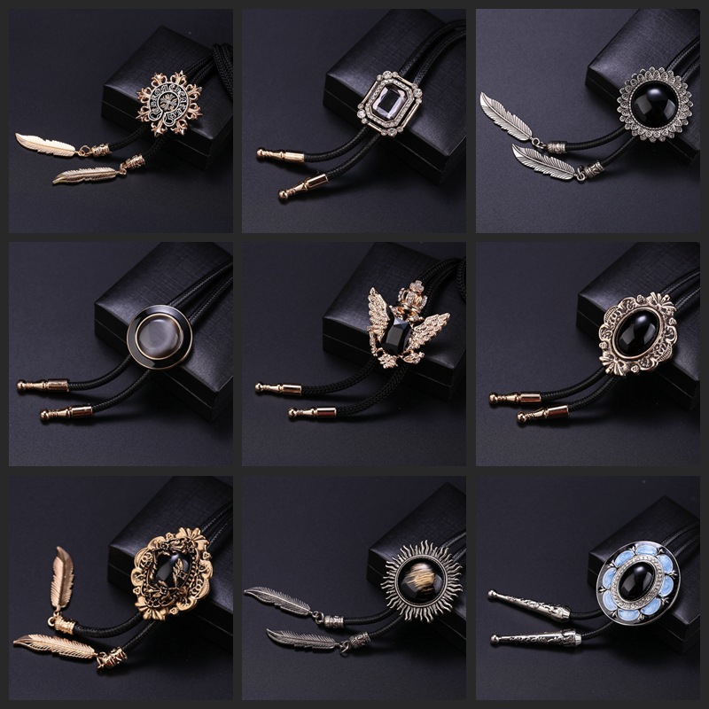 Moda coreana águila barroco polo corbata traje camisa joya pajarita collar ventas directas de la fábrica