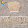 Manufacturer currently sells ostrich wool cloth edge multi -color optional auxiliary materials wedding decorative feathers champagne starting from 10 meters from 10 meters