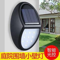 Amazon Cross-border 2019 Ultra-bright New Outdoor Waterproof 10LED Solar Wall Lamp Villa Lighting Small Wall Lamp