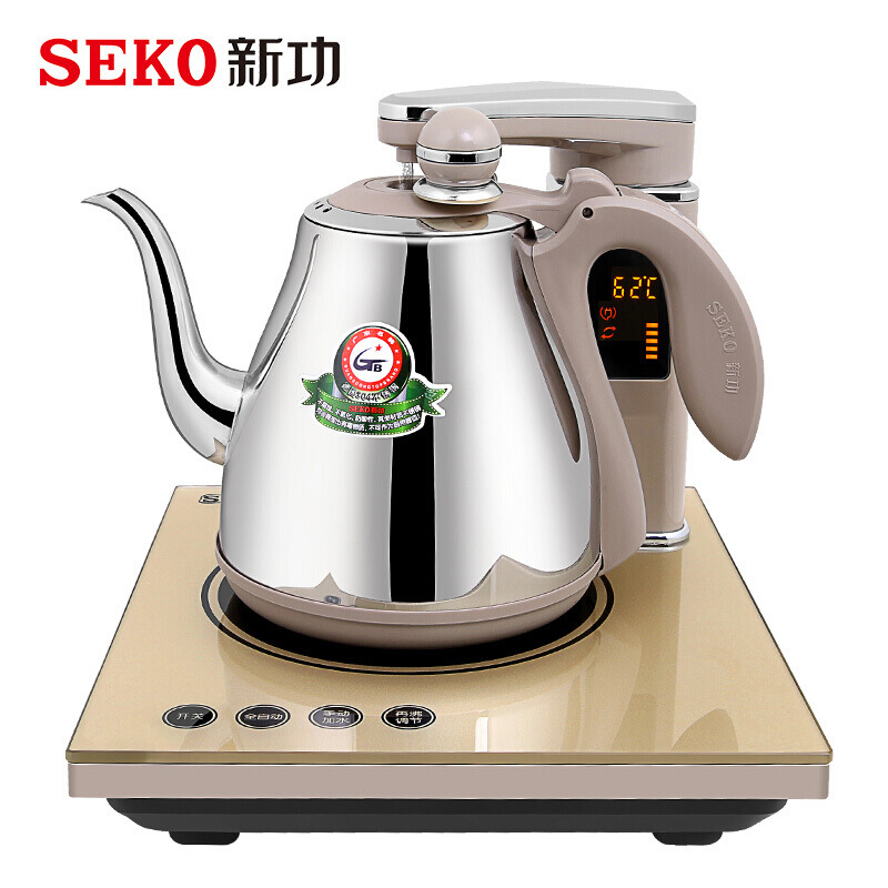 新功 N67 全自动上水电热水壶抽水烧水壶家用茶具套装煮茶器