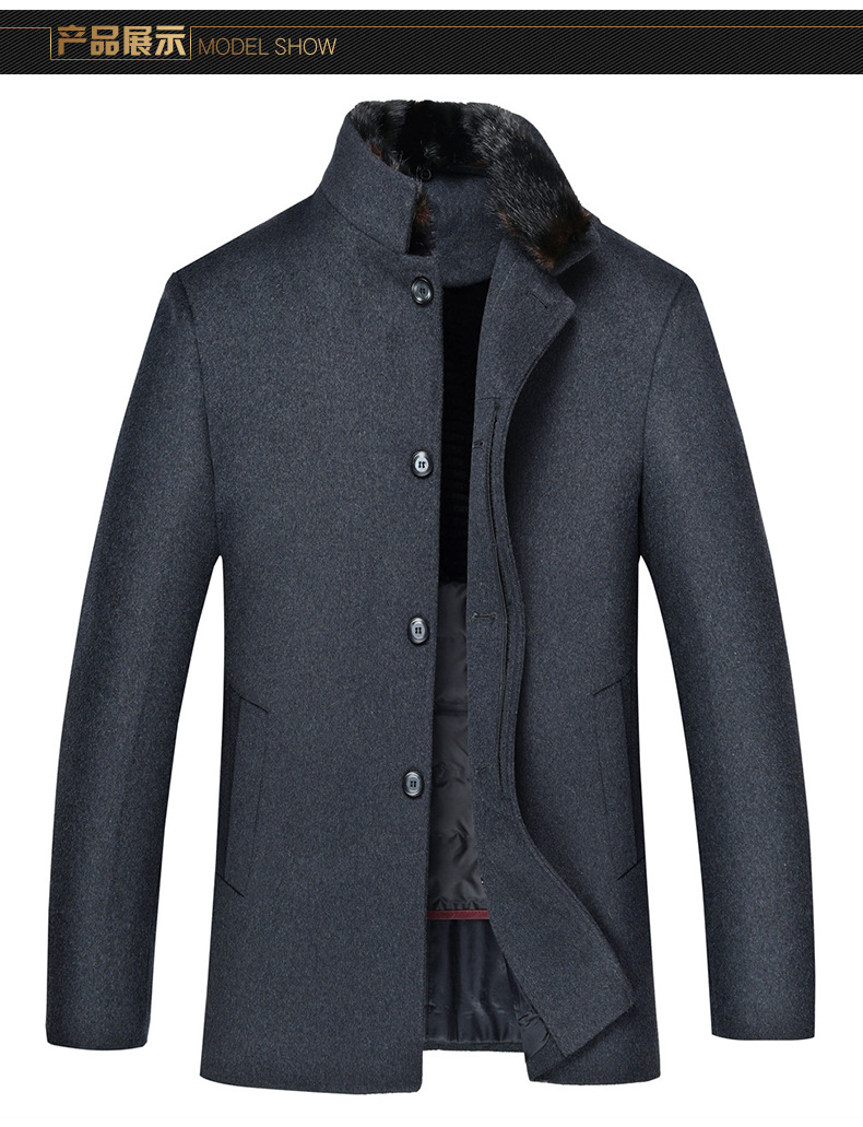 Manteau homme en Laine - Ref 3419036 Image 18