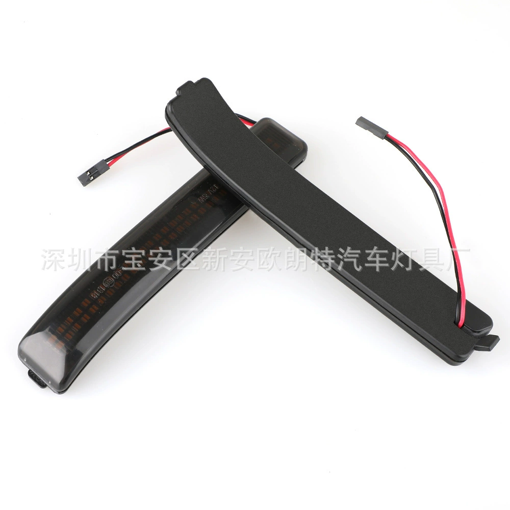Светящийся боковой фонарь поворотный светодиодный (Ford F-150) F150 2009–2014, 3528 SMD, 8–30В пара янтарного цвета