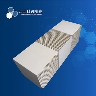 致密堇青石 40x40孔 150x150x300mm 蜂窝陶瓷蓄热体 规整填料