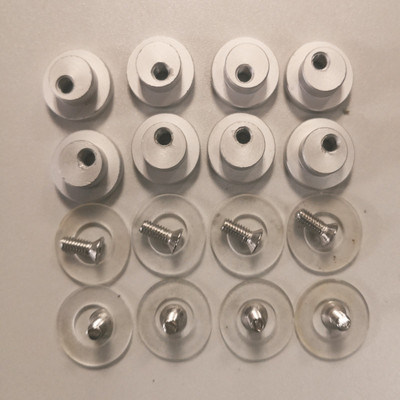 源頭廠家直供G11聯動門玻璃扣鋁合金材質8件套裝可靠耐用大量現貨