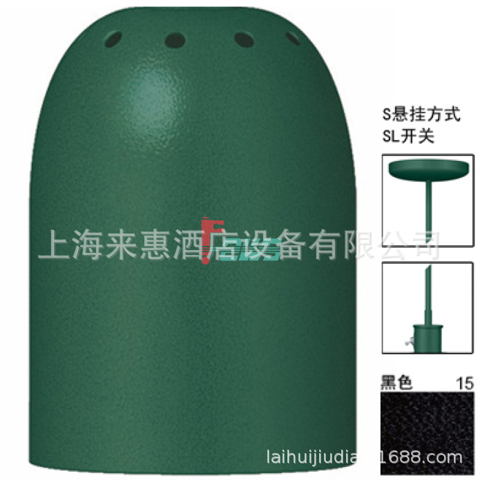赫高Hatco DL-400-SL-15 吊轨食物保温灯(黑)
