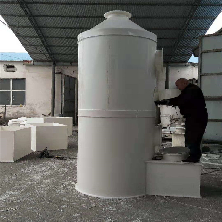 皮革厂除异味喷淋塔 锅炉脱硫脱硝设备 脱硫塔生产厂家  除尘