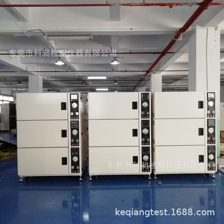 广东 非标定制三门烘烤箱独立控温带温度监测干燥箱无尘KQC-502II