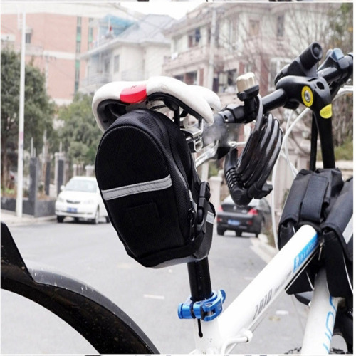 Bicycle and mountain bike saddle bag Seat tube Rear seat tail bag Cushion tool bag Cycling equipment accessories
