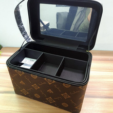 玫琳凱經典美容箱帶鏡化妝箱收納盒妝美甲紋綉化妝箱沙龍積分