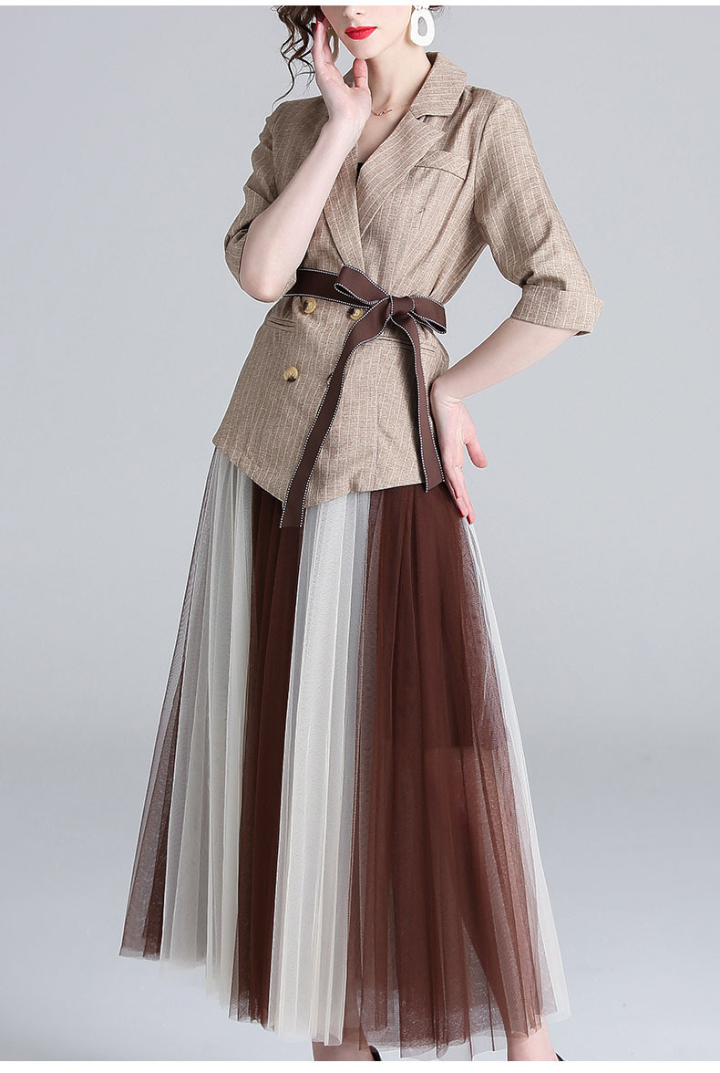 Costume femme en Mélange de coton - Ref 3334470 Image 13