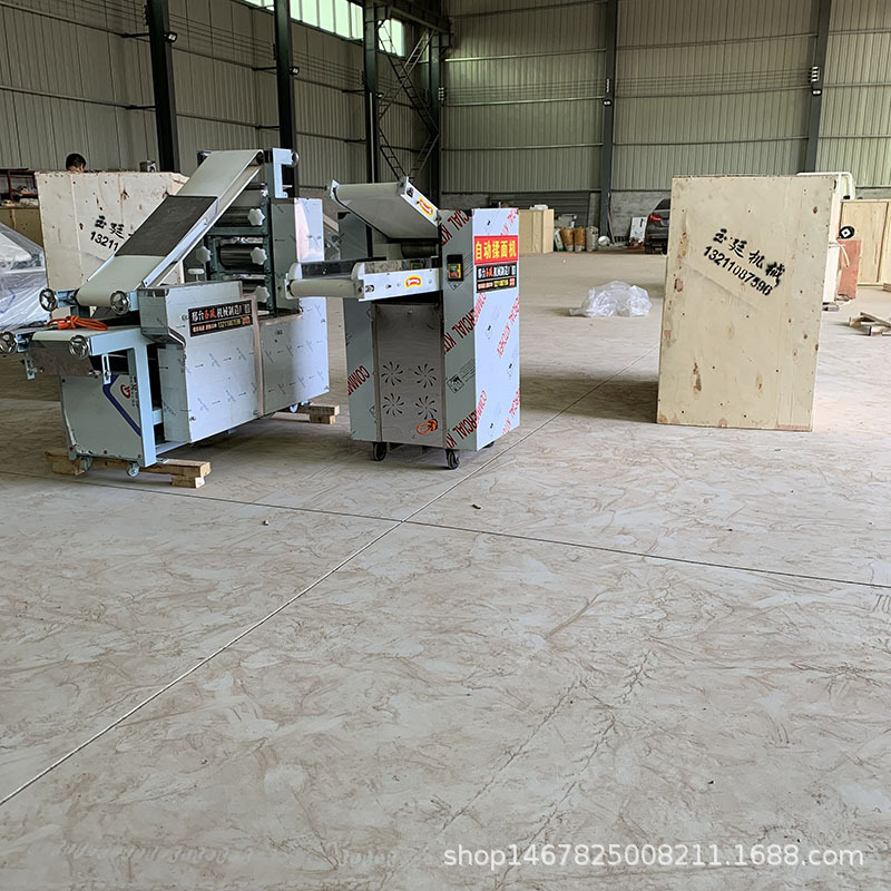 全自动仿手工白吉馍制饼成型机 商用布袋馍烧饼机披萨饼机坯饼机