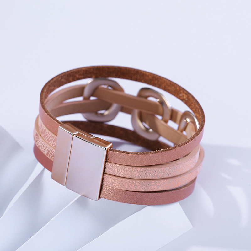 Bohemian Leather Bracelet display picture 16
