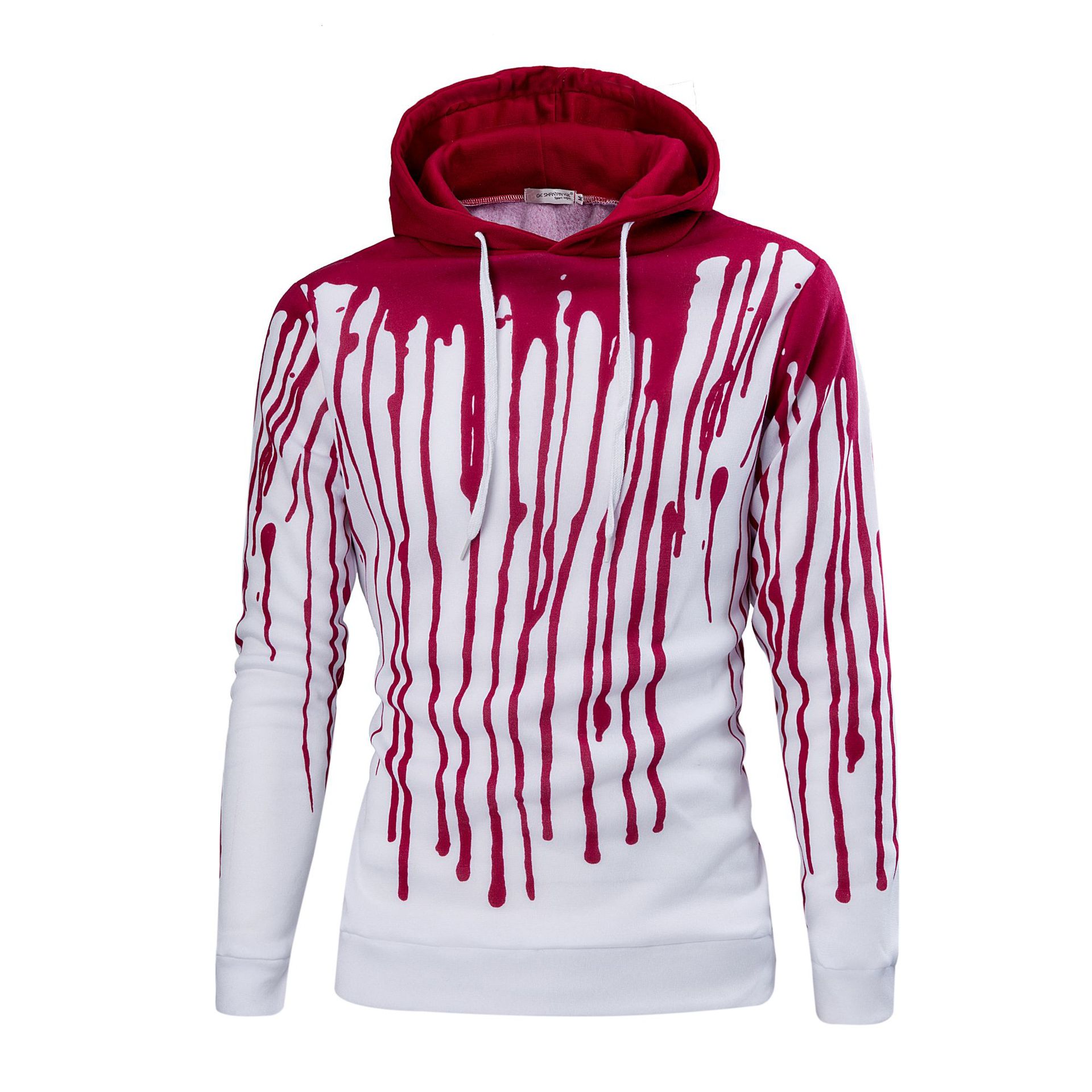 Men's Clothing new style, men's casual jackets, color matching fleece sweatshirts J02_mkmklike.com