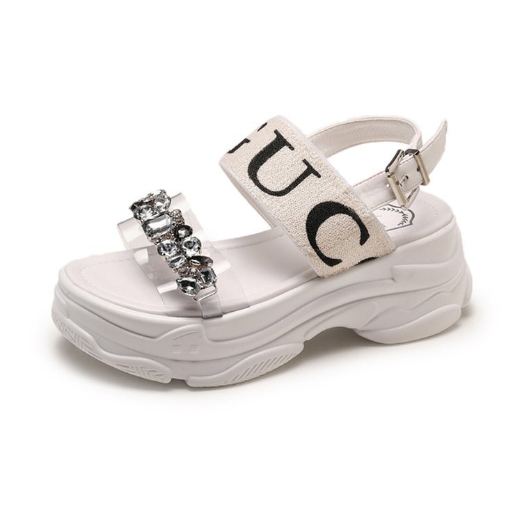 Chaussures été pour femme en Caoutchouc - Ref 3345553 Image 5