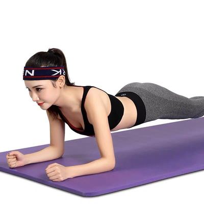 包邮瑜伽垫加厚10mm防滑运动健身垫仰卧起坐垫初学者瑜珈垫子|ru