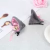 Gray hair clip a pair