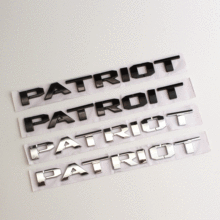 适用于吉普 JEEP车标 自由客 PATRIOT车贴 自由光 改装字标 车标