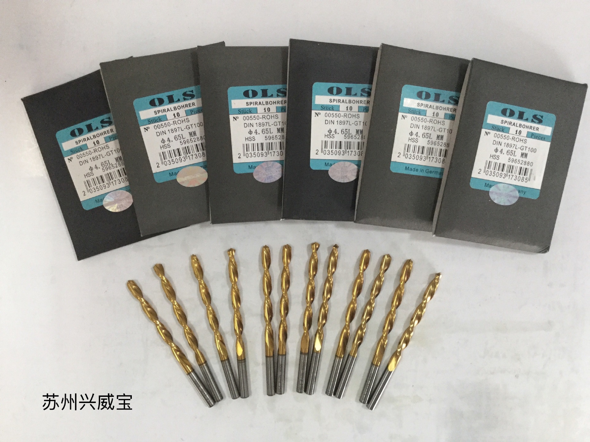 OLS镀钛左钻反钻OLS左钻加长左钻进口品质耐磨