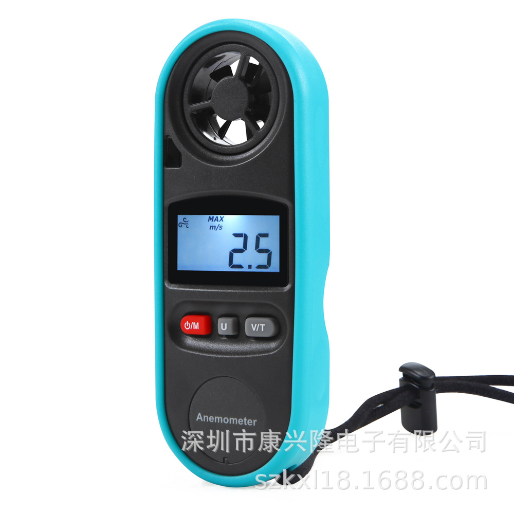 直销量大价优批发防尘防水级别手持迷你数字风速计Anemometer816A