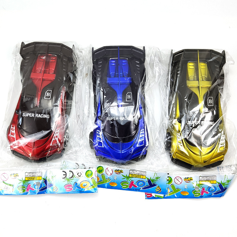 Fábrica directa de juguetes de simulación de plástico coche de carreras coche de juguetes para niños coche de puzzle modelo al por mayor