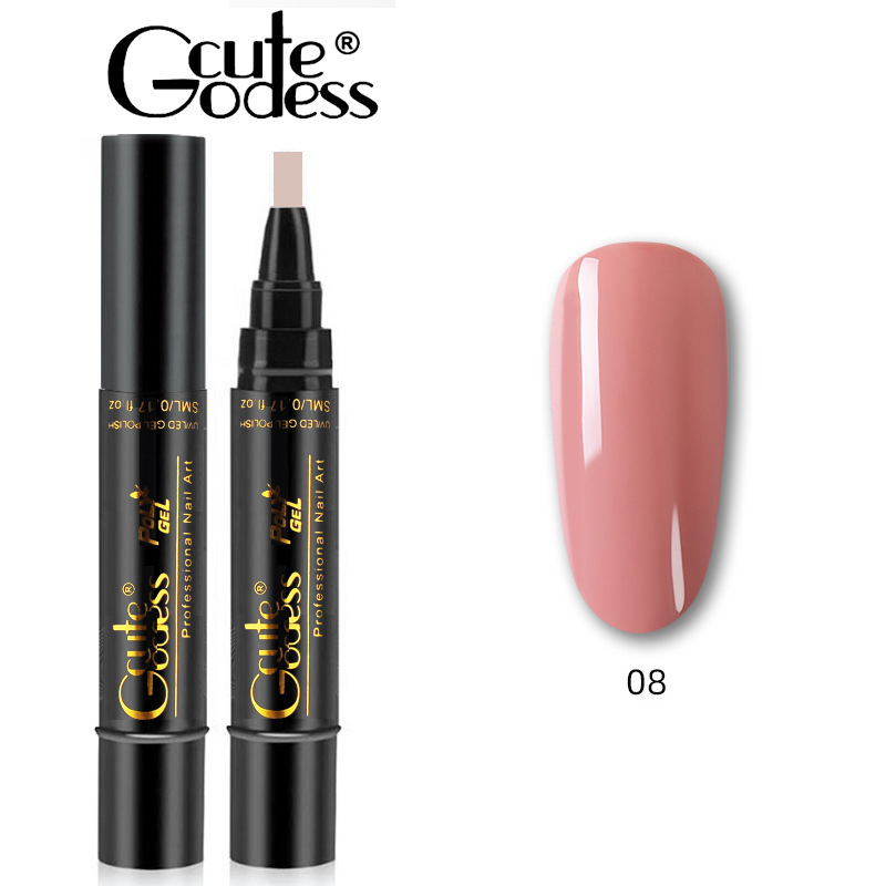 Transfronterizo caliente de un paso pegamento tres en uno de esmalte de uñas pluma perezoso de larga duración pegamento fototerapia de uñas para la tienda de belleza de uñas