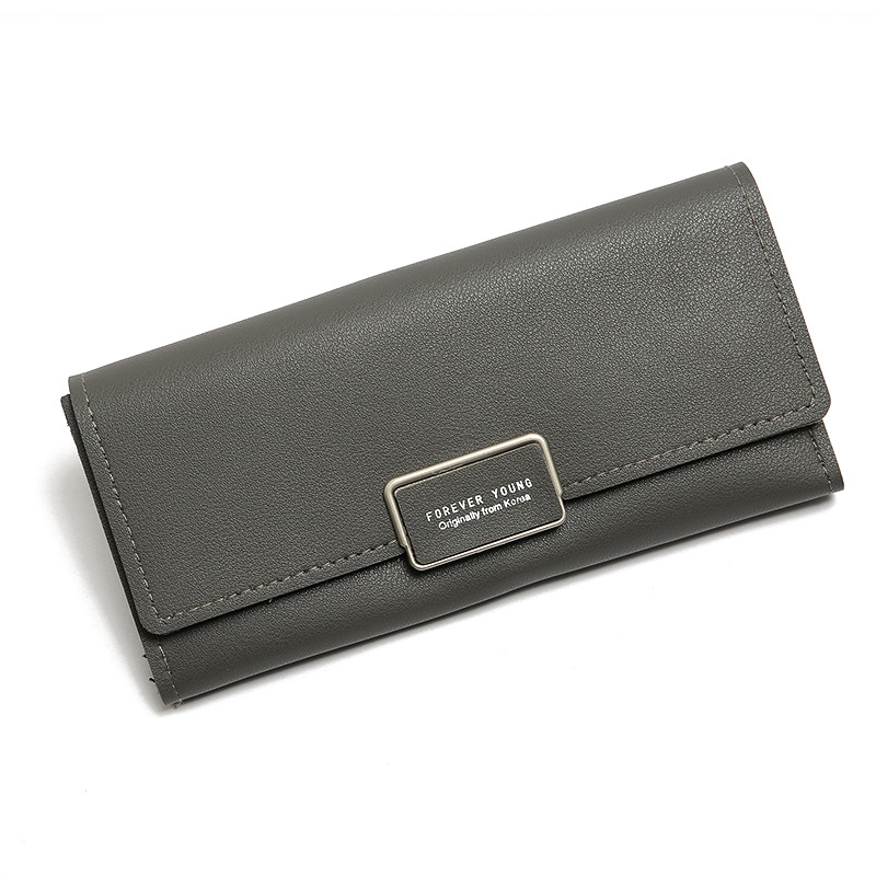 Korean Multi-card Metal Buckle Clutch Wholesale display picture 35