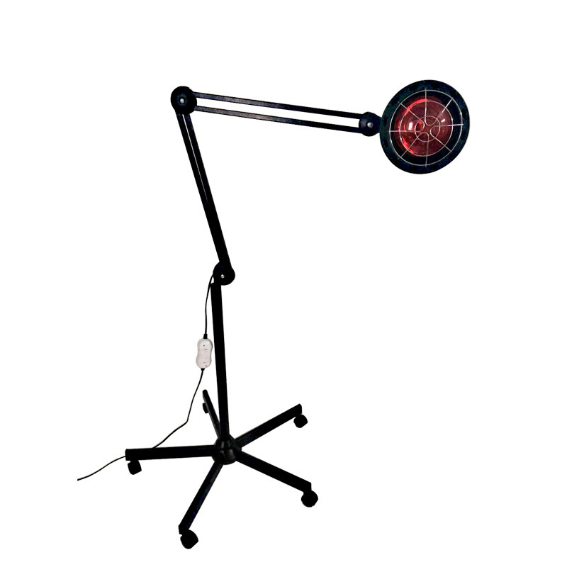 Factory direct supply vertical lamp stand adjustable temperature infrared heating physiotherapy beauty lamp
