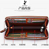 Long hand loop bag, small clutch bag with zipper