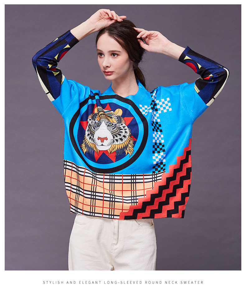 Pull femme en Fil lisse - Ref 3414747 Image 38