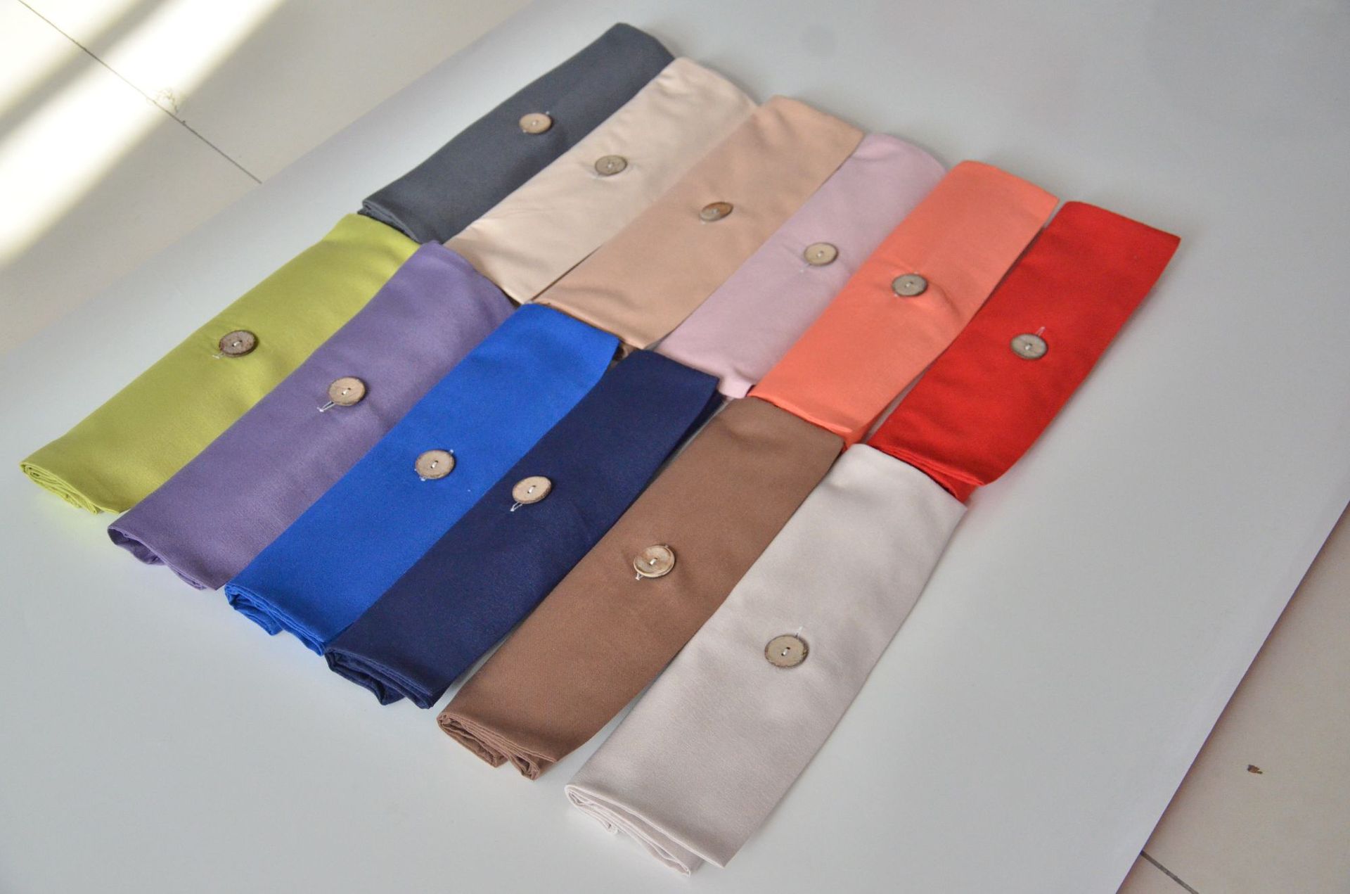 跨境货源速卖通亚马逊外贸跨境家纺纽扣包装袋床上用品纯色包装袋