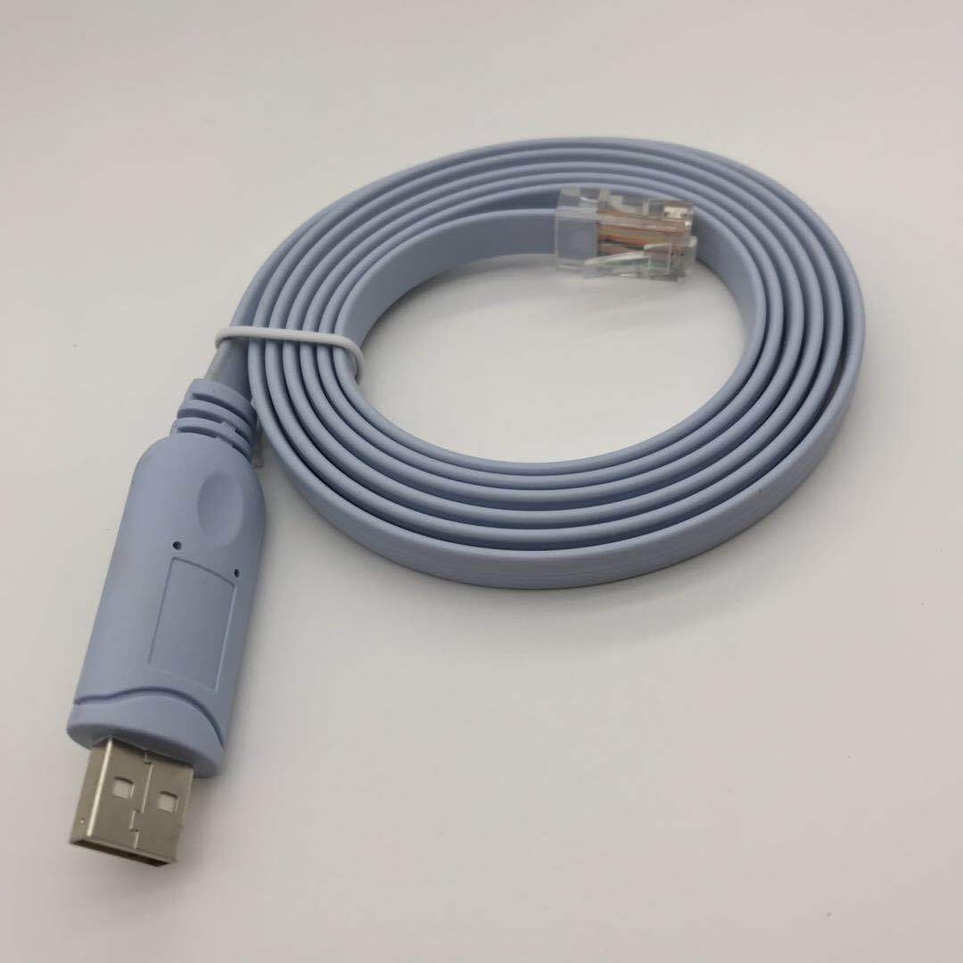 英国H340原装芯片USB转rj45 usb转rs232 console串口线