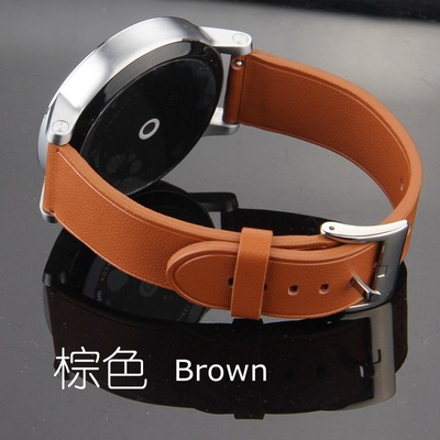适用于摩托MOTO360二代手表真皮表带watch band 带生耳包装厂家