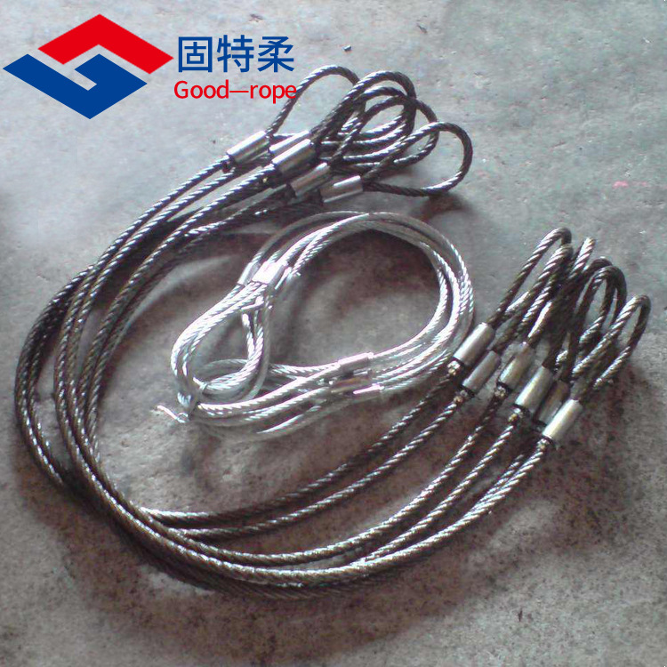 压制钢丝绳索具钢丝绳吊装索具钢丝绳成套索具 加工定制
