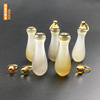 Agate perfume, bottle for essential oils jade, pendant, ice imitation