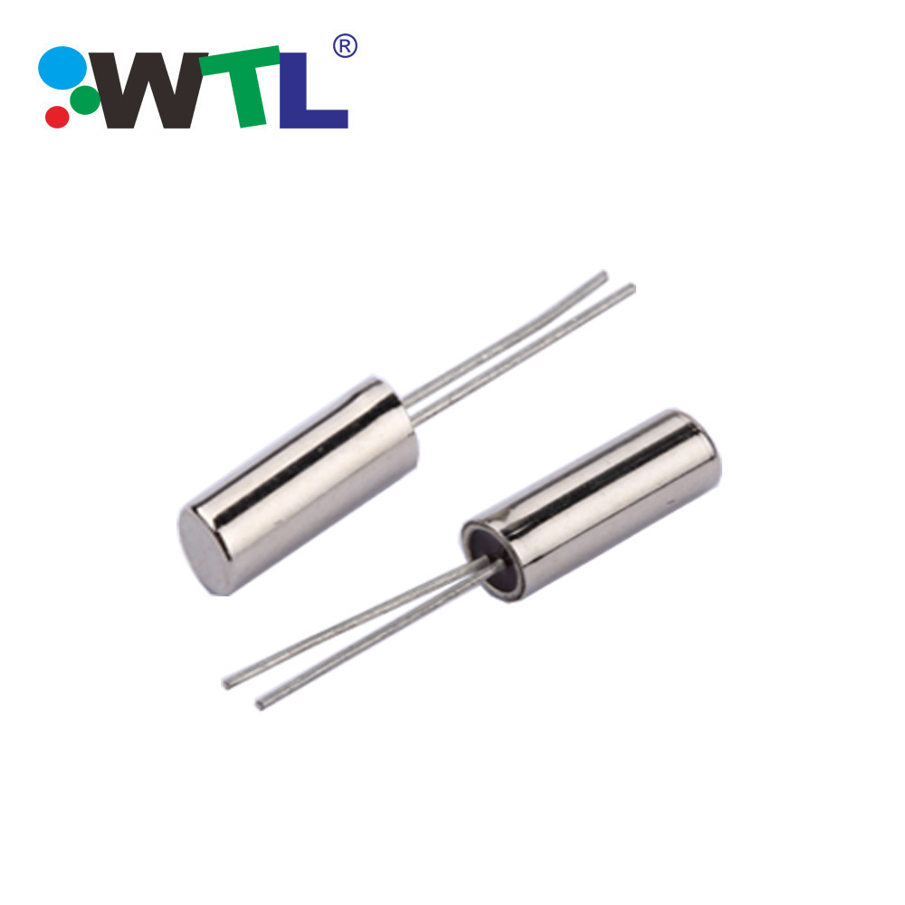 32.768KHz 插件晶振 圆柱直插晶振 晶振