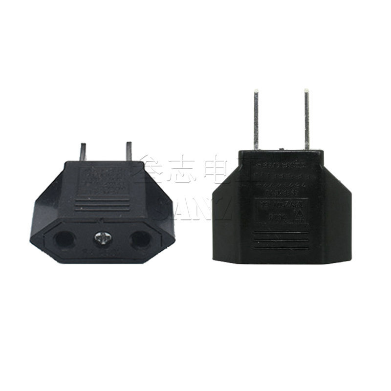 Venta directa de fábrica transfronteriza dedicada enchufe de conversión de energía para adaptador pequeño estándar americano estándar europeo estándar australiano estándar hierro