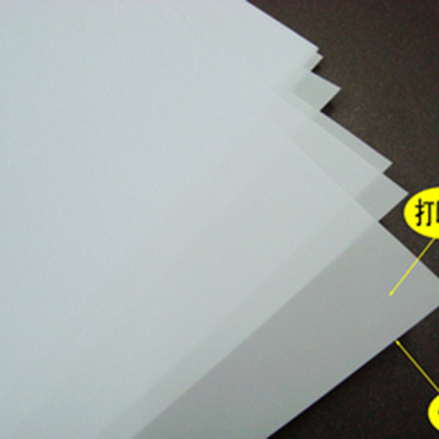 crystal image White embryo Consumables wholesale crystal image Dedicated high quality transparent polish Jet Printing film