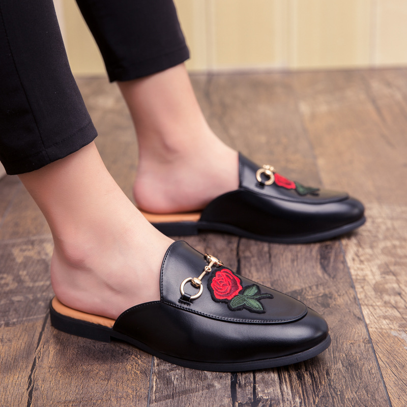 Embroidery Mules Shoes - Preview