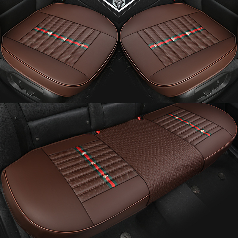 Car cushion All inclusive Danni Pi Bamboo charcoal health preservation Seat cushion backrest 小 three currency Leatherwear Car seat