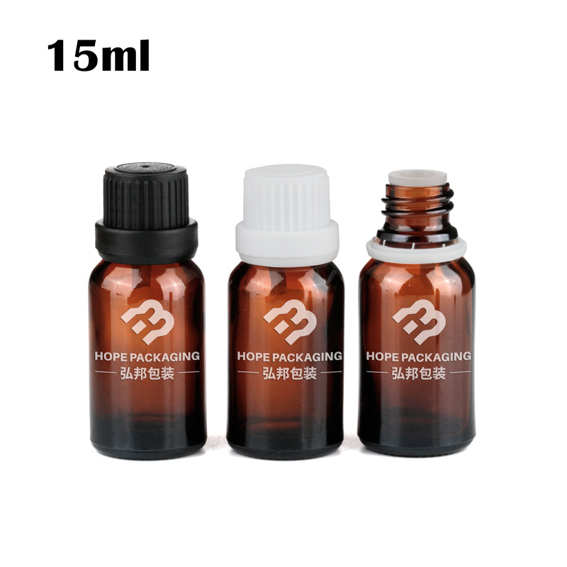 机制15ml精油瓶配大头盖及内塞