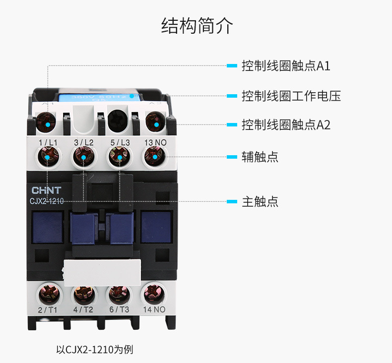 正泰交流接触器CJX2-8011 9511 家用电机接触器24V 36V 220V 380V详情8