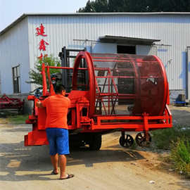 油莎豆收获机价格厂家供应蕨麻起挖机自动上车小根蒜起挖机图片