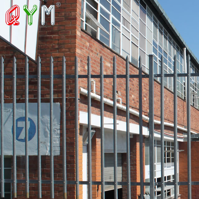 palisadeD W型欧式护栏尖桩围栏铁艺园林护栏别墅庭院护栏网外贸