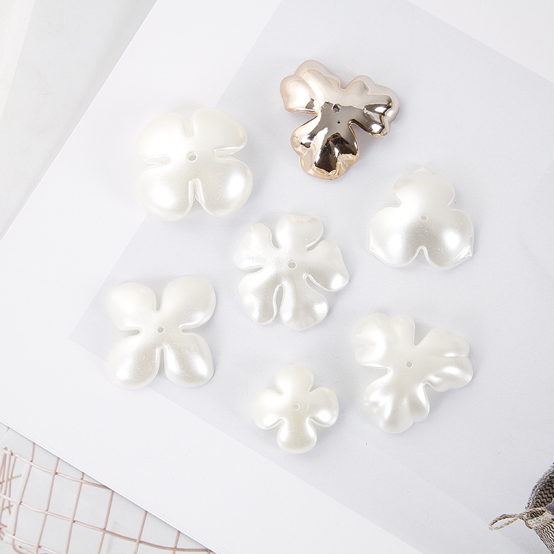 10 PCS/Package Imitation Shell Flower Simple Style display picture 2