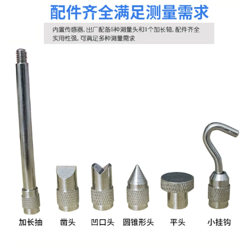 Прямой цифровой дисплей с заводским дисплеем, нажимной измеритель натяжения, универсальная испытательная головка серии ZP, пружинная испытательная головка