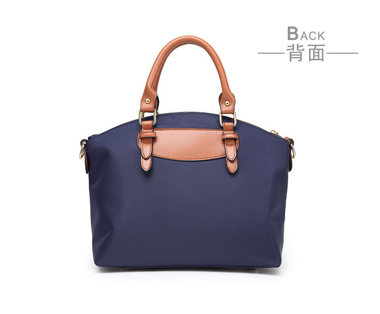 502g Weight Polyester Lining Material Zipper Closure Type Single Shoulder Strap Strap Type Bag Sets Bags Type Solid Color Pattern Fashion Style Square Shape Khaki, Red, Blue, Black Color Large Size Large Fashion Bag Sets 18