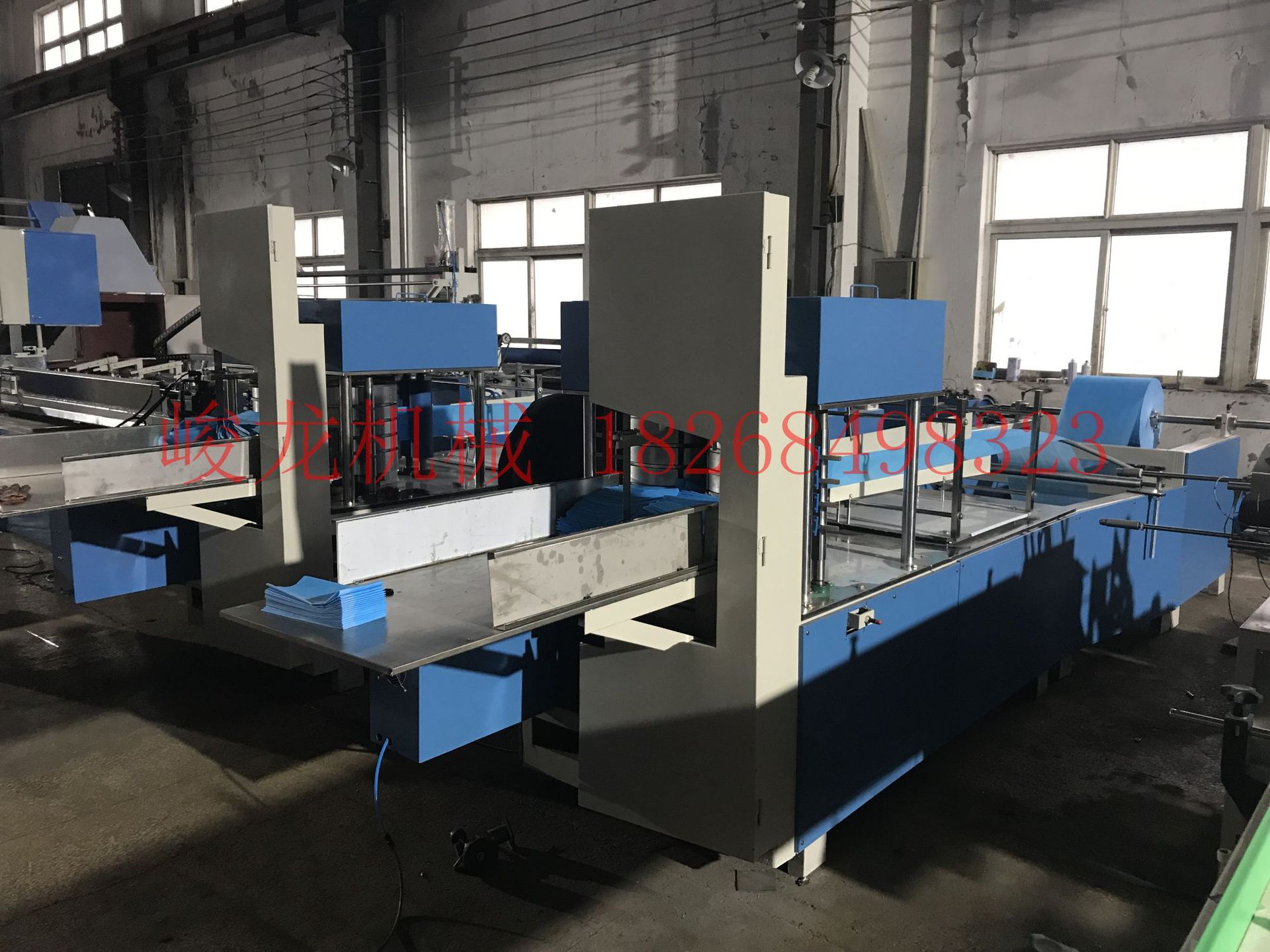 全自动医疗中单检查垫单无纺布折叠机 防水防漏检查垫折叠机器