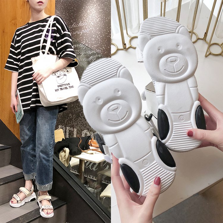 Chaussures été pour femme en Caoutchouc - Ref 3346116 Image 1