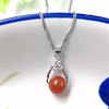 Agate one bead bracelet, pendant, necklace, Korean style