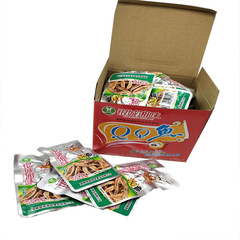 Mixed Batch Yincheng Xiangwei QQ Fish 600G Little Fish Fried Food Wholesale Food Dropshipping